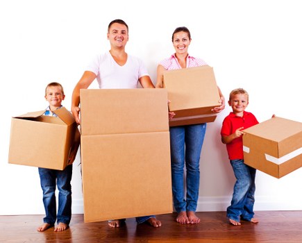 Moving van for residential moves in Westminster streets