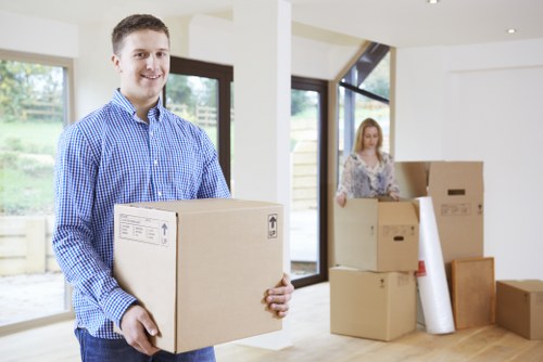 Apartment move and loading in central Westminster