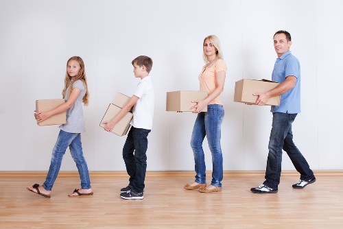 Packing and transport service for a Westminster home move