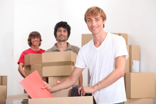 Careful handling of furniture and boxes during a Westminster house relocation